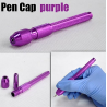 PORTE STYLO PEAU MAUVE