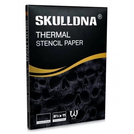 PAPIER TRANSFERT THERMAL SKULLDNA 