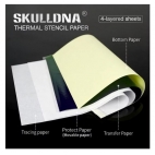 PAPIER TRANSFERT THERMAL SKULLDNA 